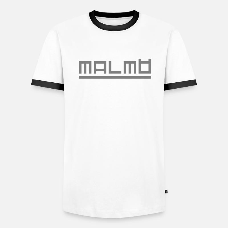 Malmö Männer Kontrast-T-Shirt