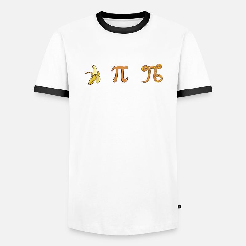Banana Ball Python Herpétologiste Pi Mathématiques T-shirt contrasté Homme