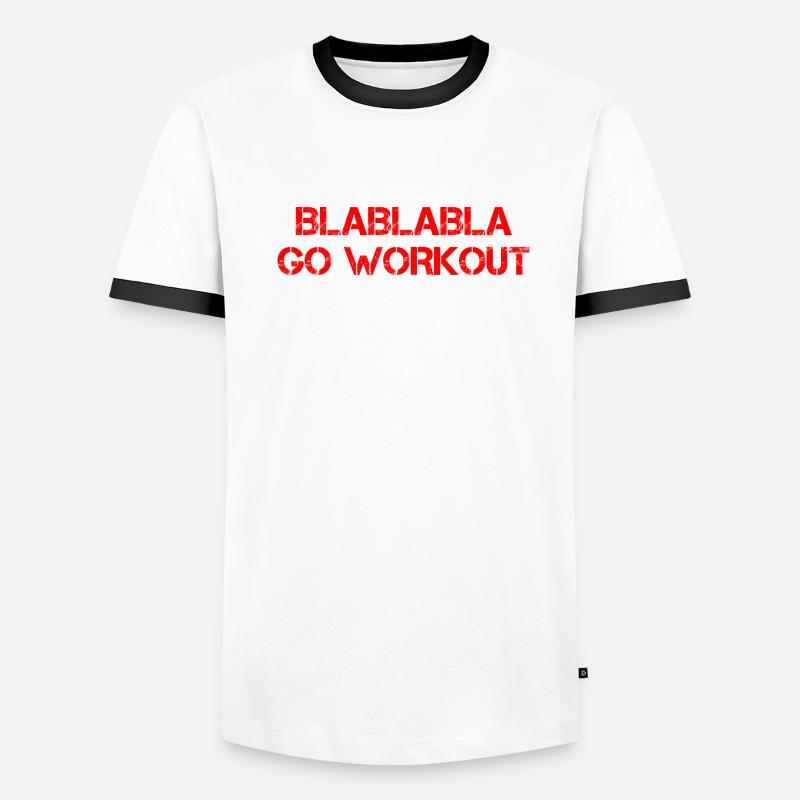 Blablabla Go Workout 4 T-shirt contrasté Homme