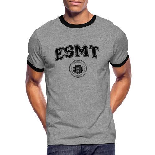 ESMT with Emblem - Men's Ringer Shirt