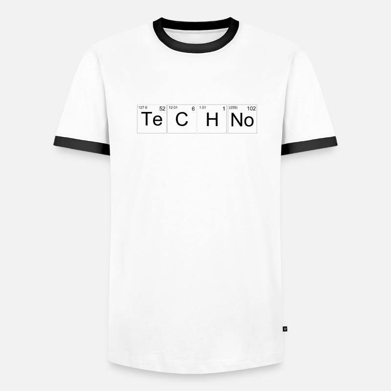 Techno T-shirt contrasté Homme