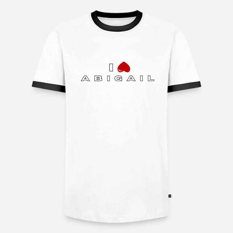 I hate Abigail Men's Ringer Shirt