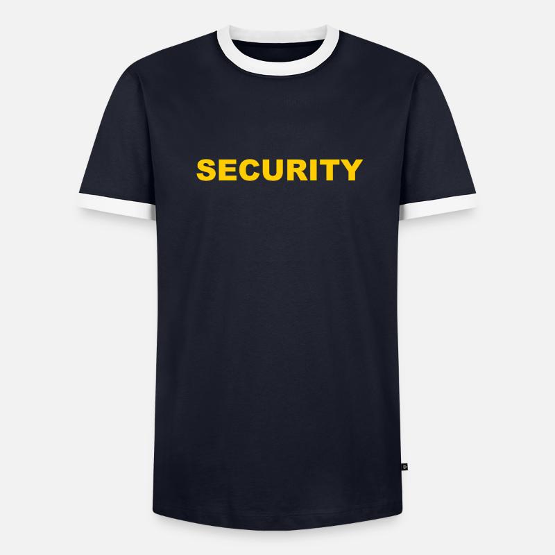 Security - Security Service - Bouncer Men's Ringer Shirt