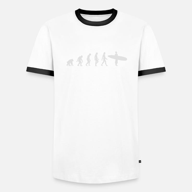 L'évolution du surf T-shirt contrasté Homme