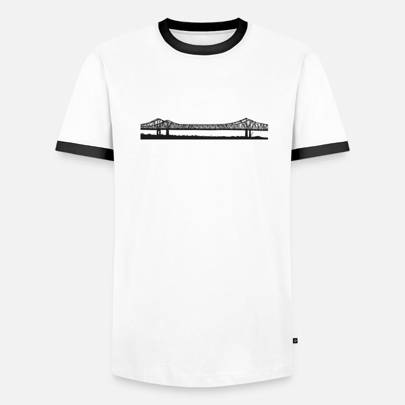 CONSTRUCTEUR DE PONT T-shirt contrasté Homme