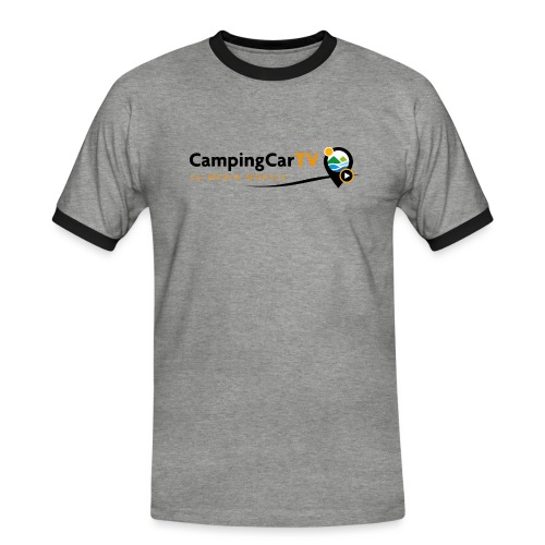 LOGO CCTV - T-shirt contrasté Homme