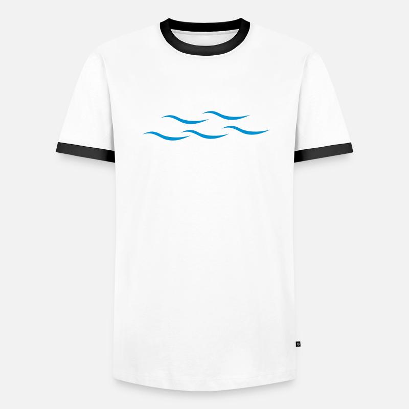 Waves Men's Ringer Shirt