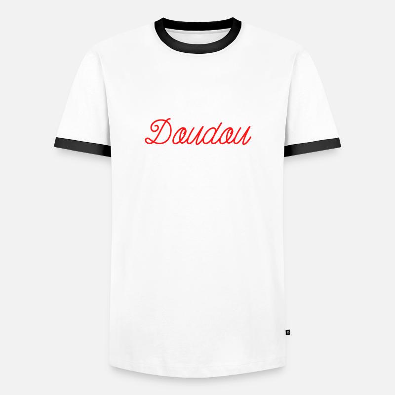 DOUDOU idée cadeau accessoire et tshirt T-shirt contrasté Homme