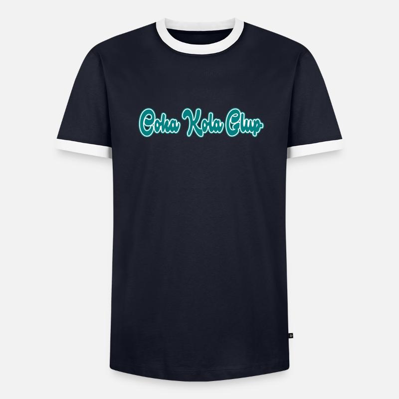 Coka Glup3 Queue T-shirt contrasté Homme