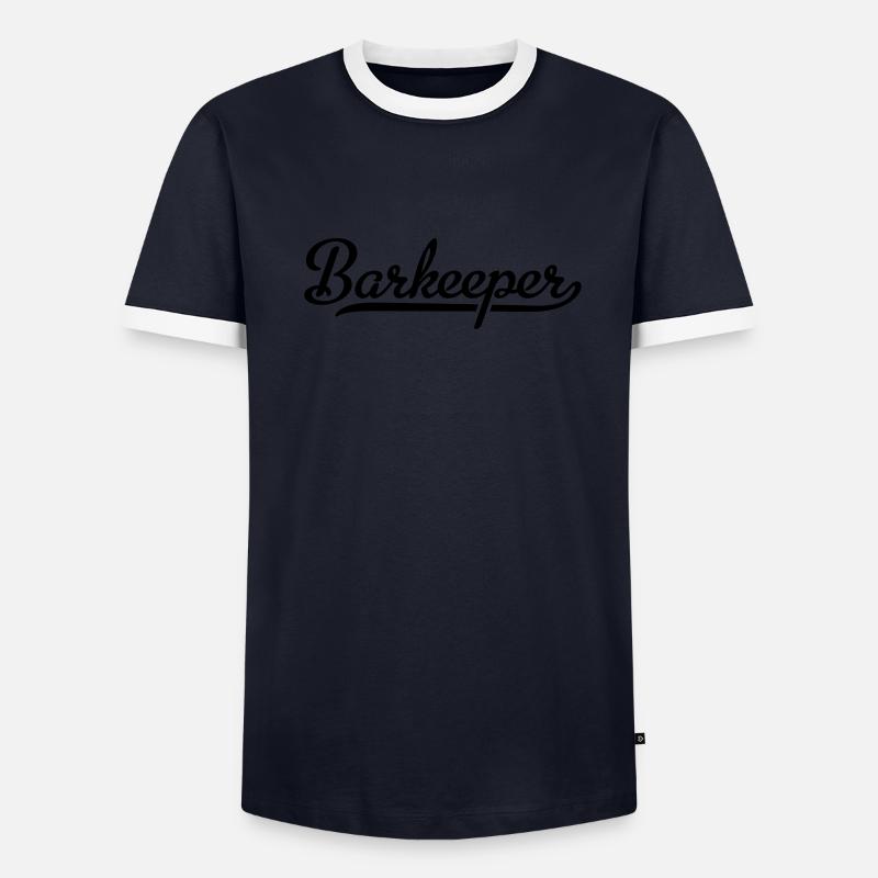 Barkeeper Männer Kontrast-T-Shirt