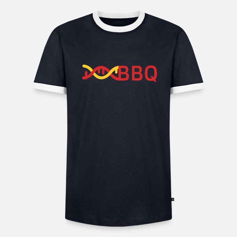 Le barbecue est dans mon ADN T-shirt contrasté Homme