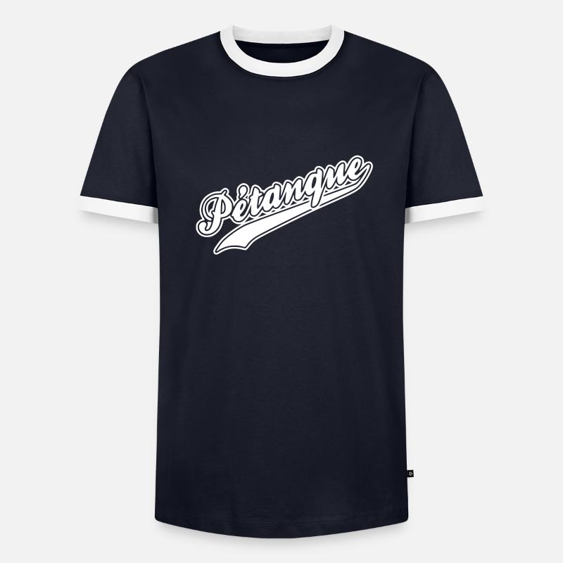 pétanque T-shirt contrasté Homme