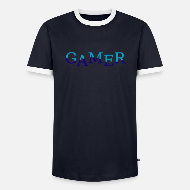Game Gaming PC Men's Ringer Shirt