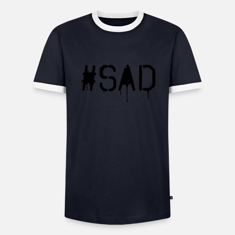 #SAD Männer Kontrast-T-Shirt