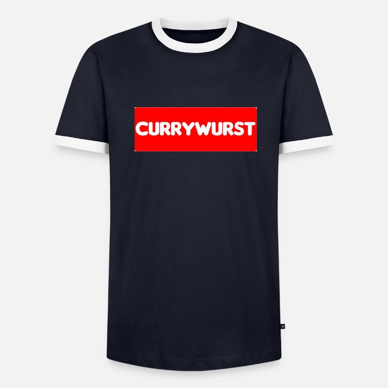 Currywurst Men's Ringer Shirt