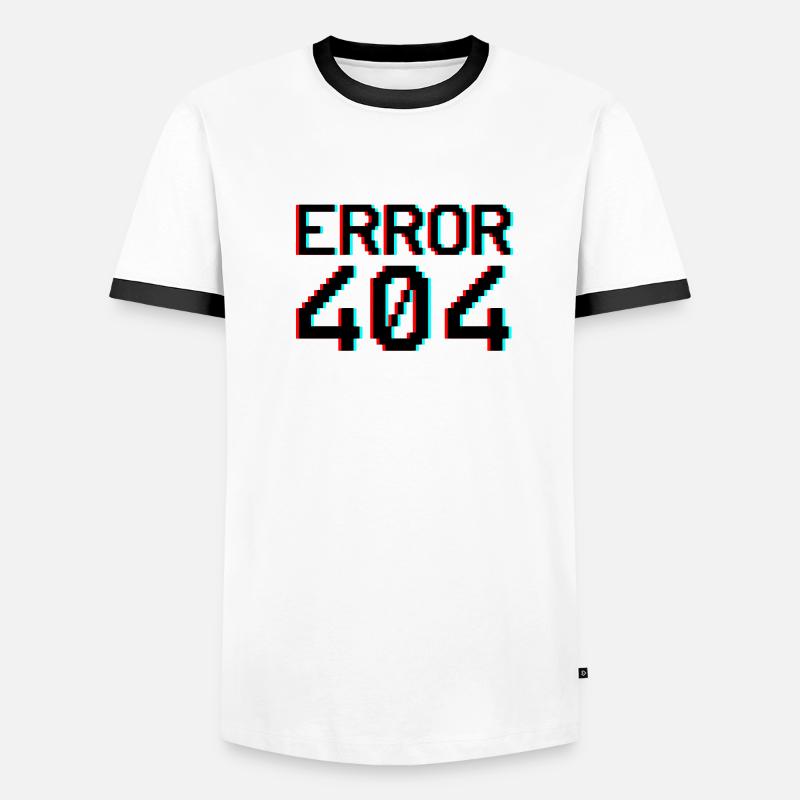 ERROR 404 Men's Ringer Shirt