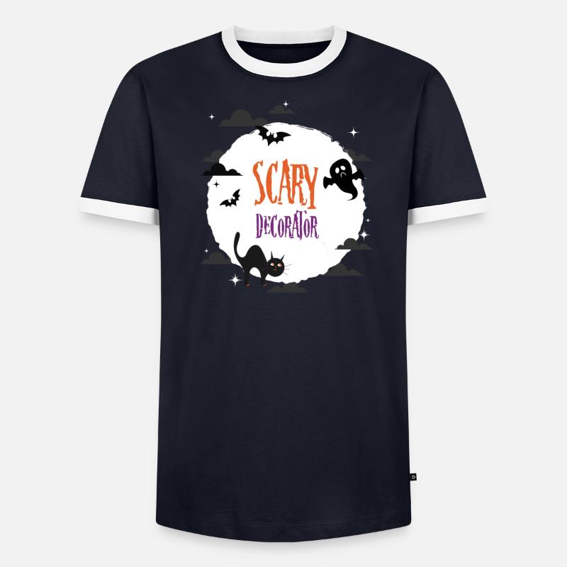 Scary Decorator Men's Ringer Shirt