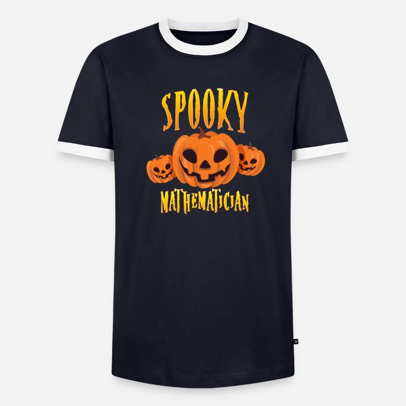 Mathématicien effrayant T-shirt contrasté Homme