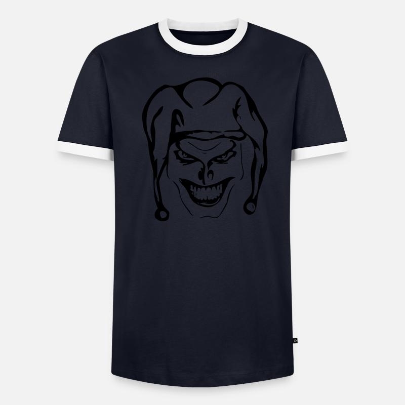 joker T-shirt contrasté Homme