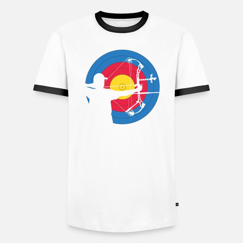 CompoundTargetArcherW-02 T-shirt contrasté Homme