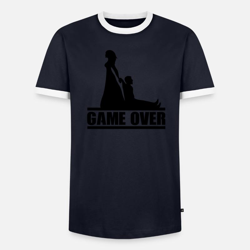 Game over Men's Ringer Shirt