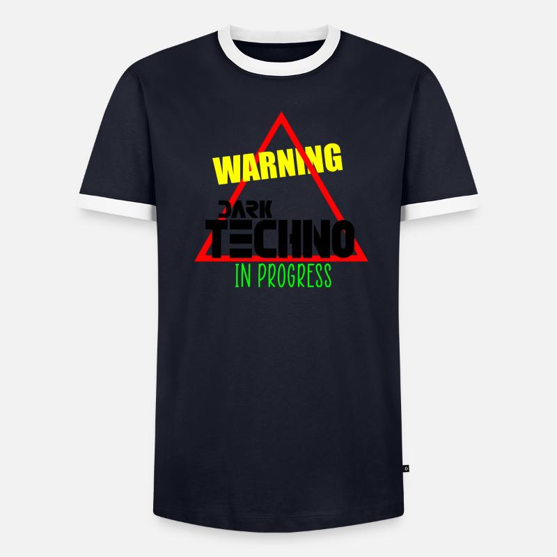 Dark techno in progress Men's Ringer Shirt