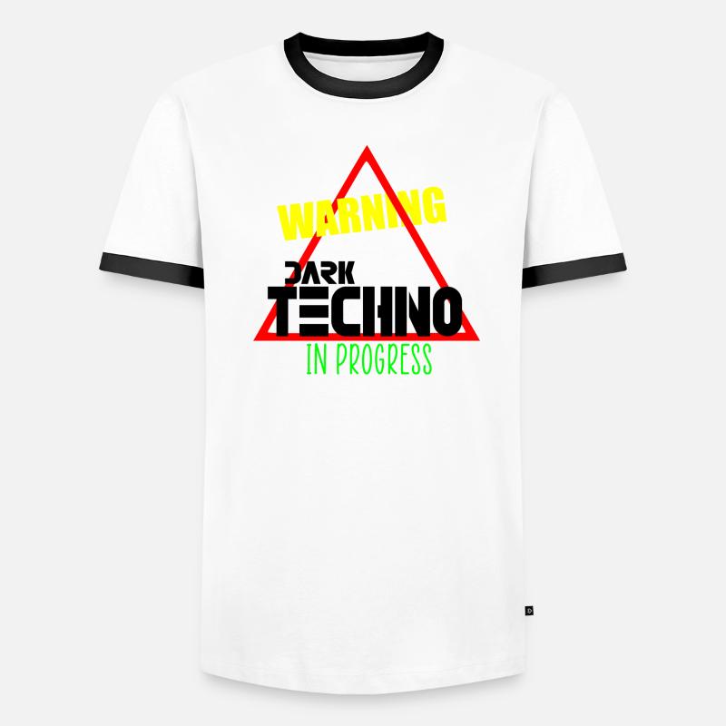 Dark techno in progress Men's Ringer Shirt