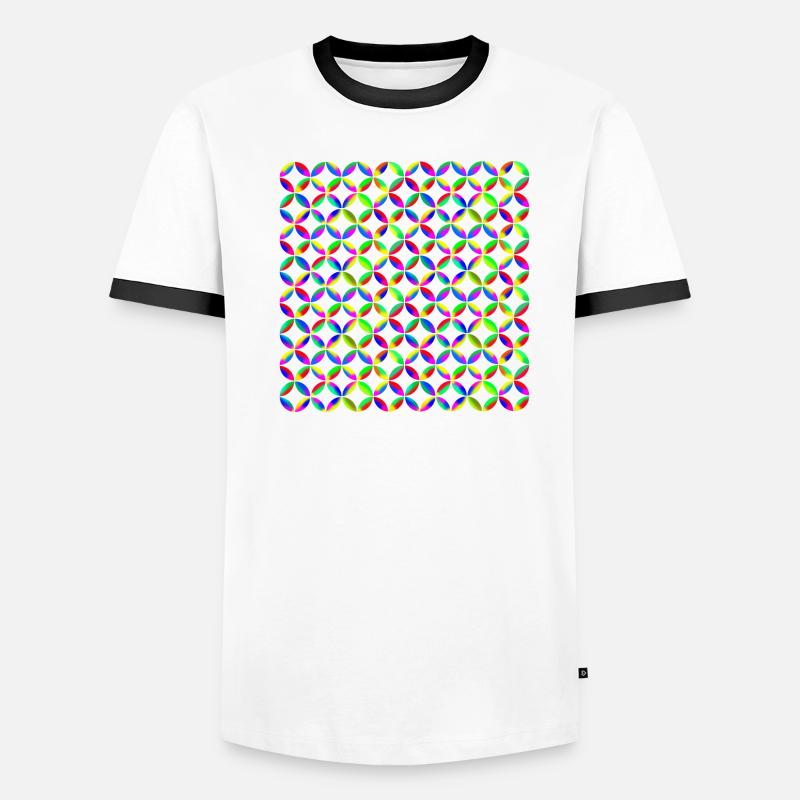 Modèle T-shirt contrasté Homme