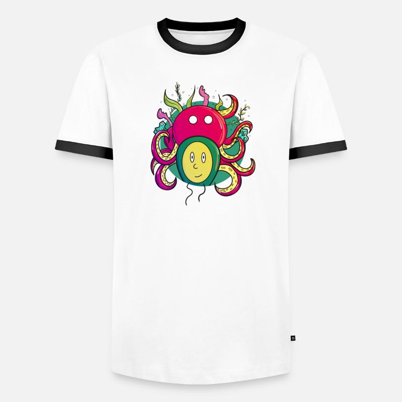 Octopus Mind Men's Ringer Shirt