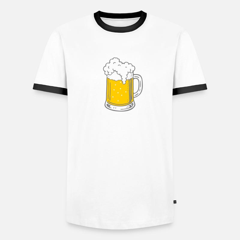 Les abeilles ici - Oder ich fall um ! T-shirt contrasté Homme