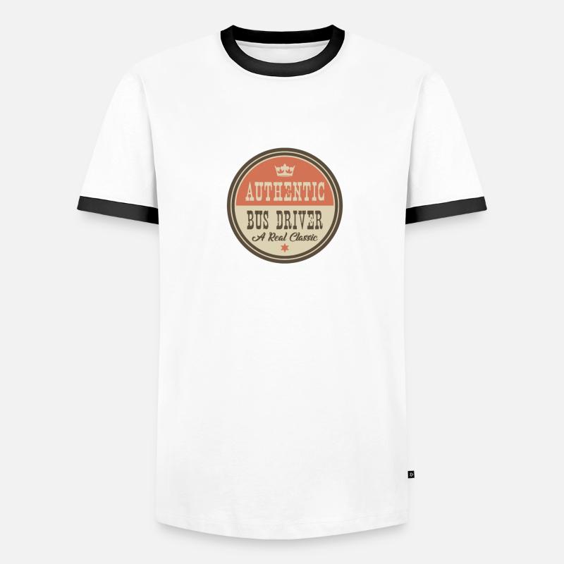 AUTHENTIQUE BUS DRIVER - BUS DRIVER T-shirt contrasté Homme