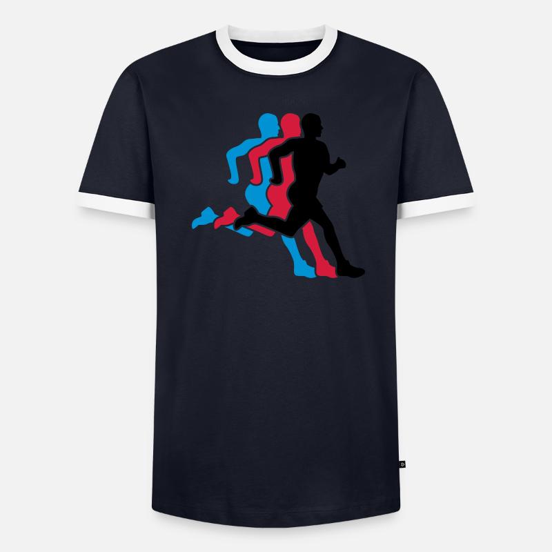 running Men's Ringer Shirt