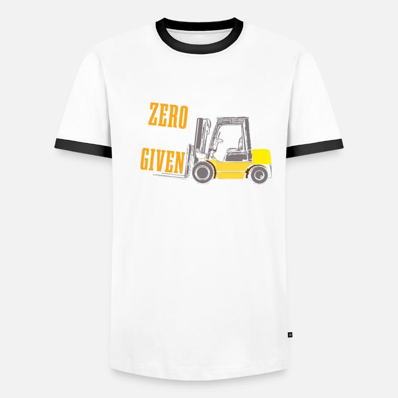 Forks Given Forklift Driver Operator Forklift Men's Ringer Shirt