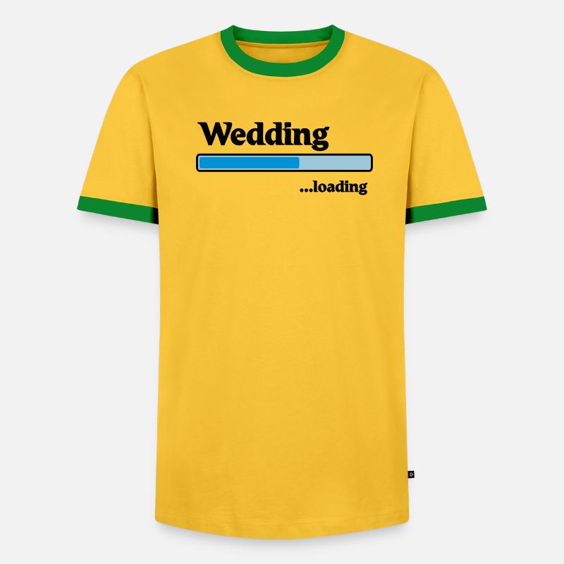 Wedding loading - Männer Kontrast-T-Shirt - undefined