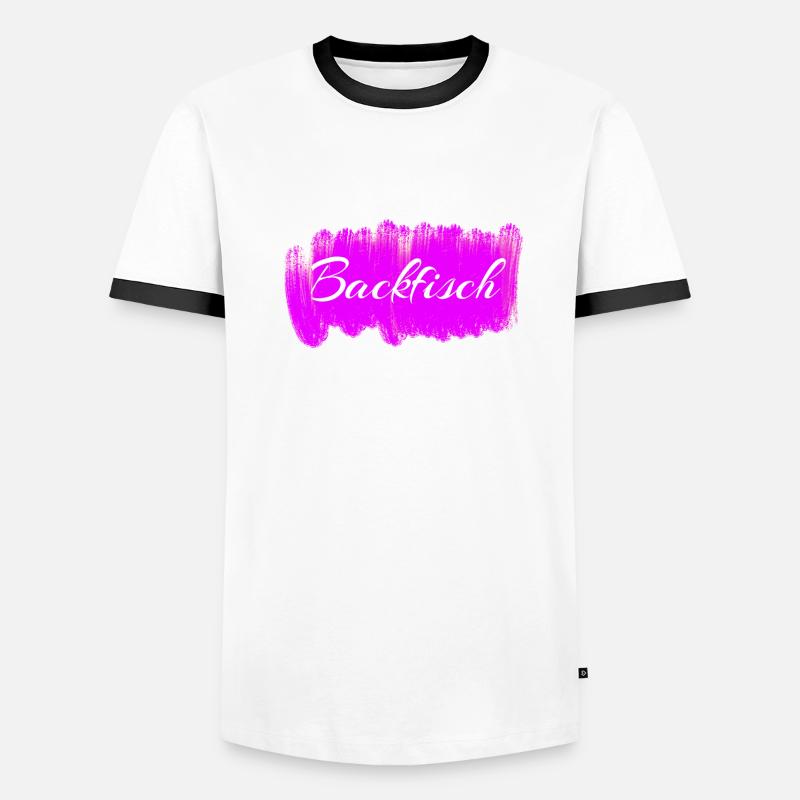 Backfisch vergessene Wörter Geschenkidee Pubertät Männer Kontrast-T-Shirt