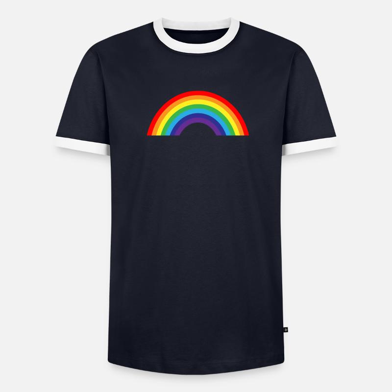 Rainbow Men's Ringer Shirt