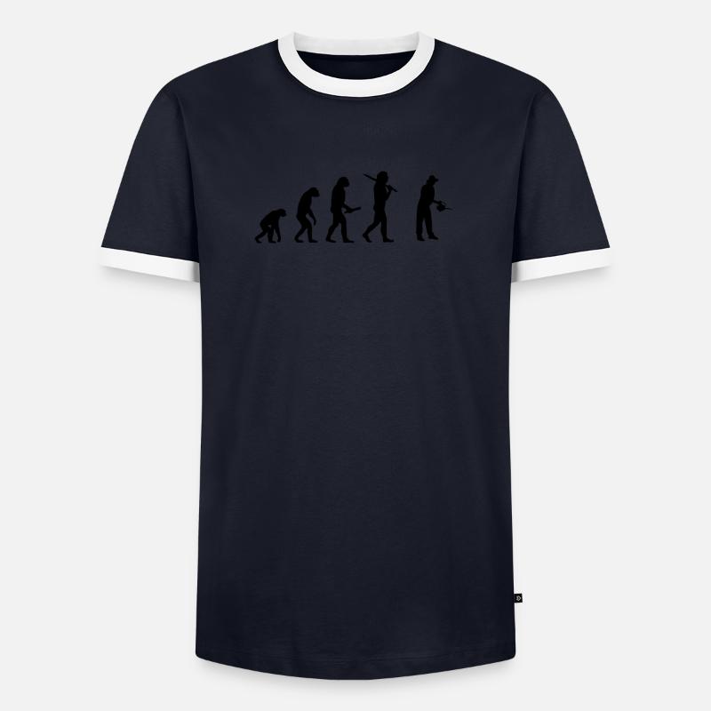 gaertner evolution développement de progrès T-shirt contrasté Homme
