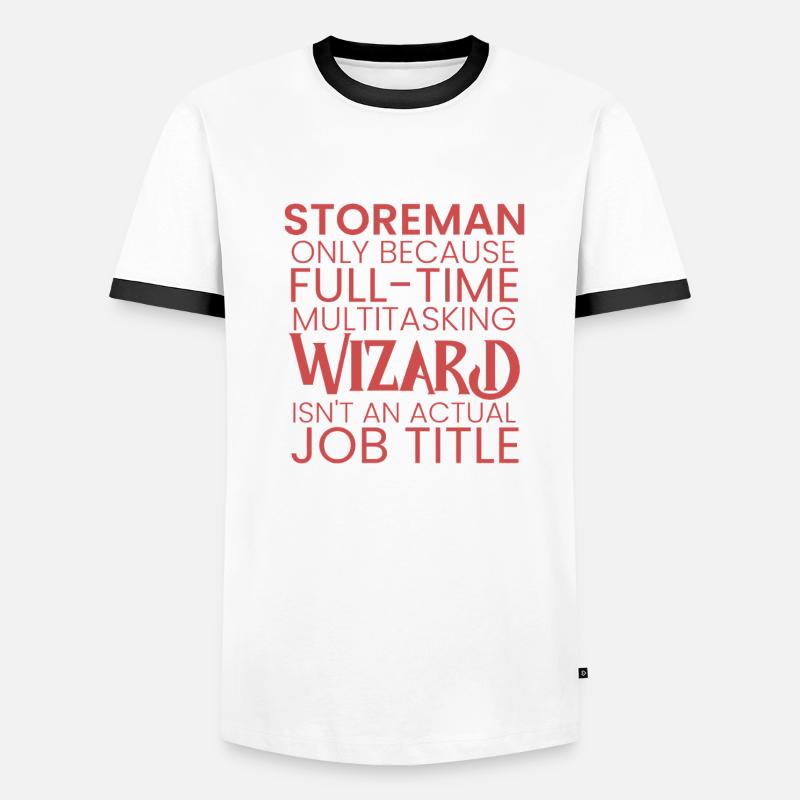 Storeman multitasking Wizard Men's Ringer Shirt