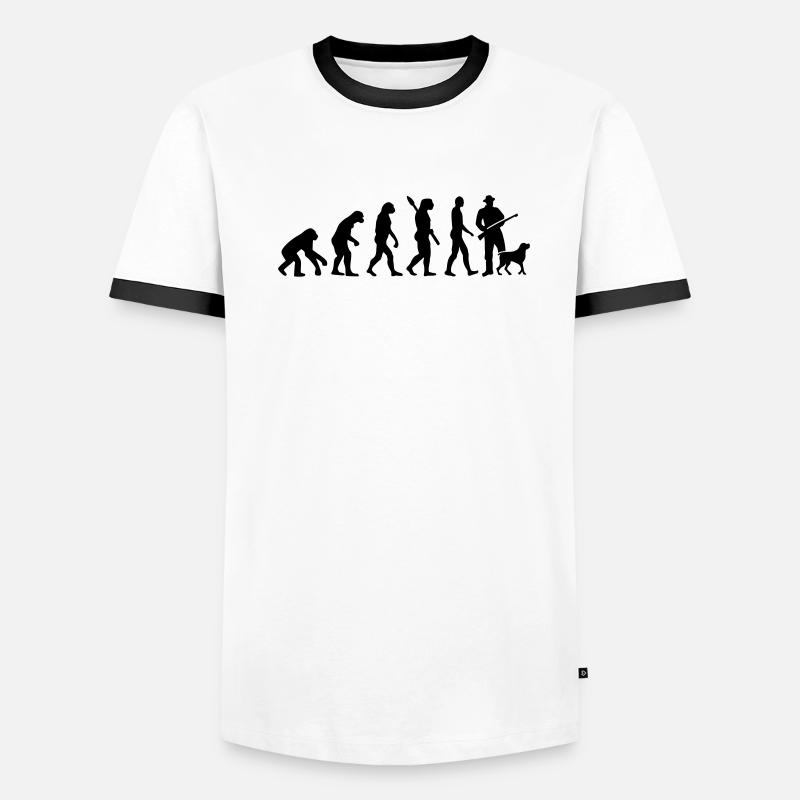 Évolution Chasseur T-shirt contrasté Homme