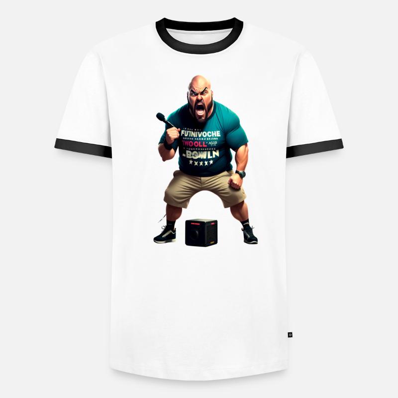 Motivationstrainer Männer Kontrast-T-Shirt