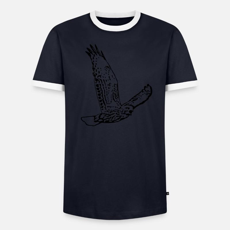 Buse T-shirt contrasté Homme