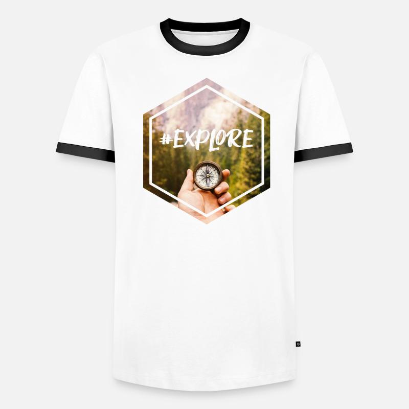 #explore Men's Ringer Shirt