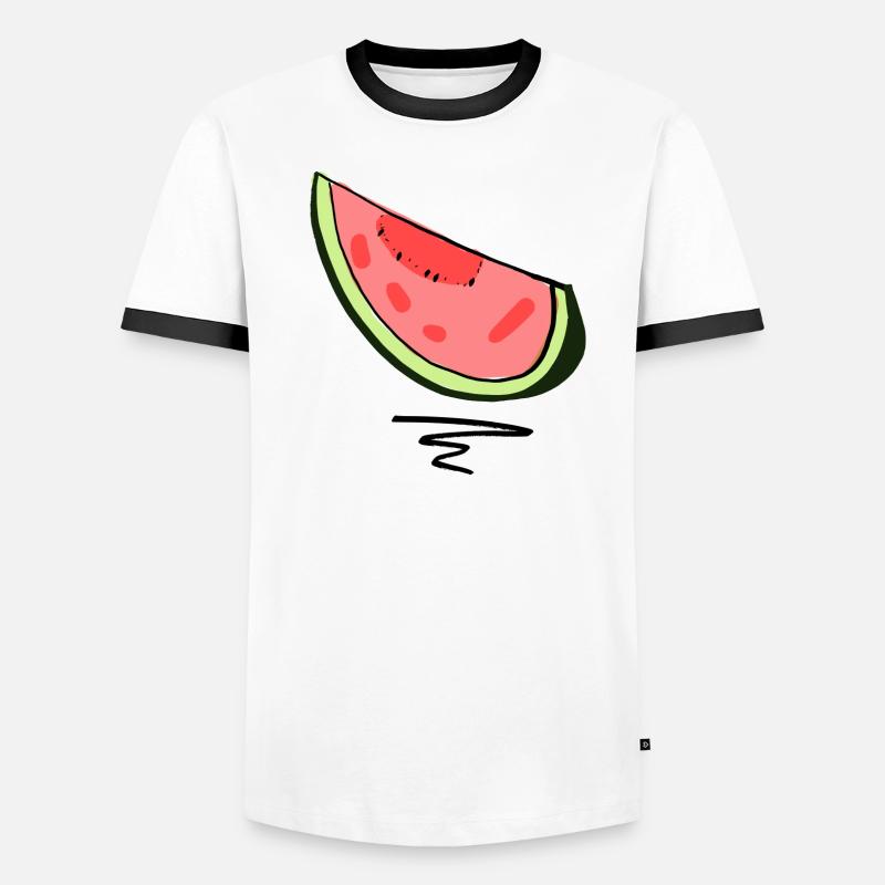 Pastèque T-shirt contrasté Homme