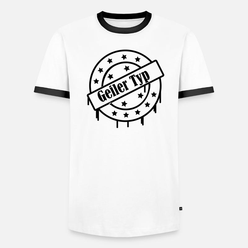 geiler_typ Männer Kontrast-T-Shirt