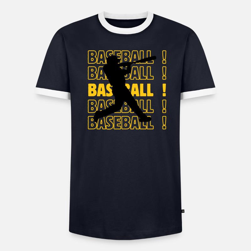 Baseball baseball baseball Men's Ringer Shirt