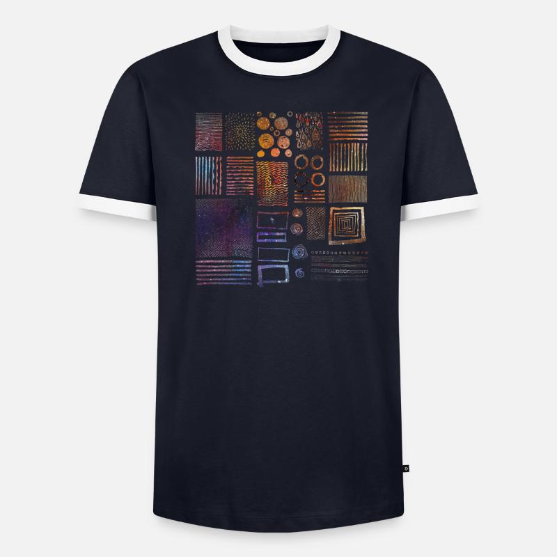 Graphisme T-shirt contrasté Homme