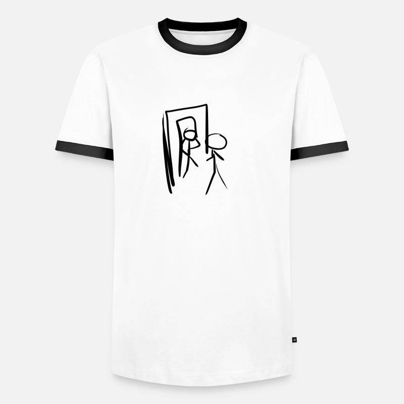 mirror human Men's Ringer Shirt