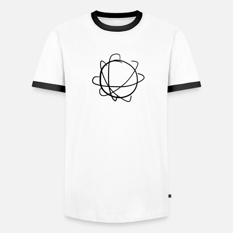 circles circle Men's Ringer Shirt