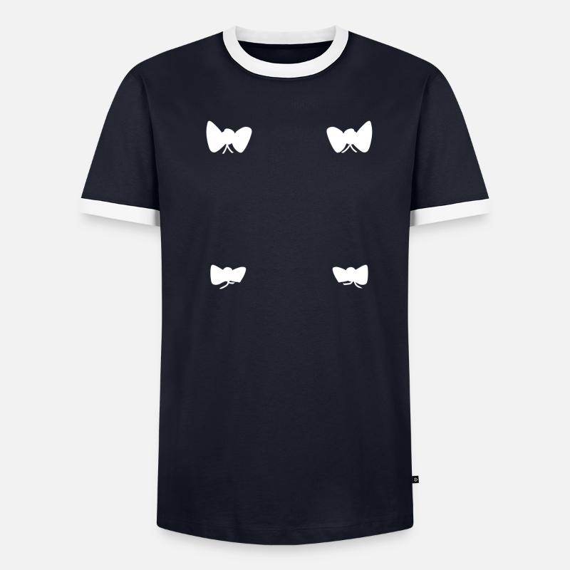 Loops Pattern Shapes Symbol - Men's Ringer Shirt - undefined
