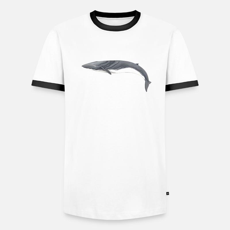 rorquals - rorqual - rorqual commun T-shirt contrasté Homme